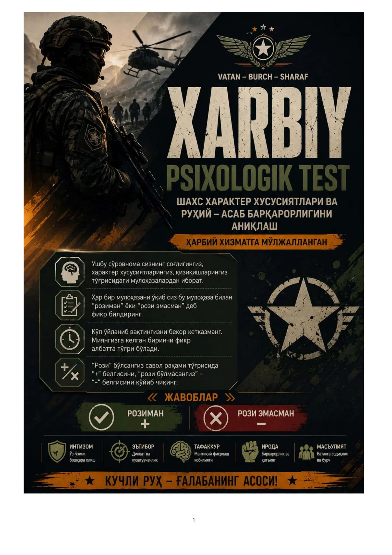 Bojxona qo'mitasiga ishga kirish uchun IQ test savol javoblar toplami
