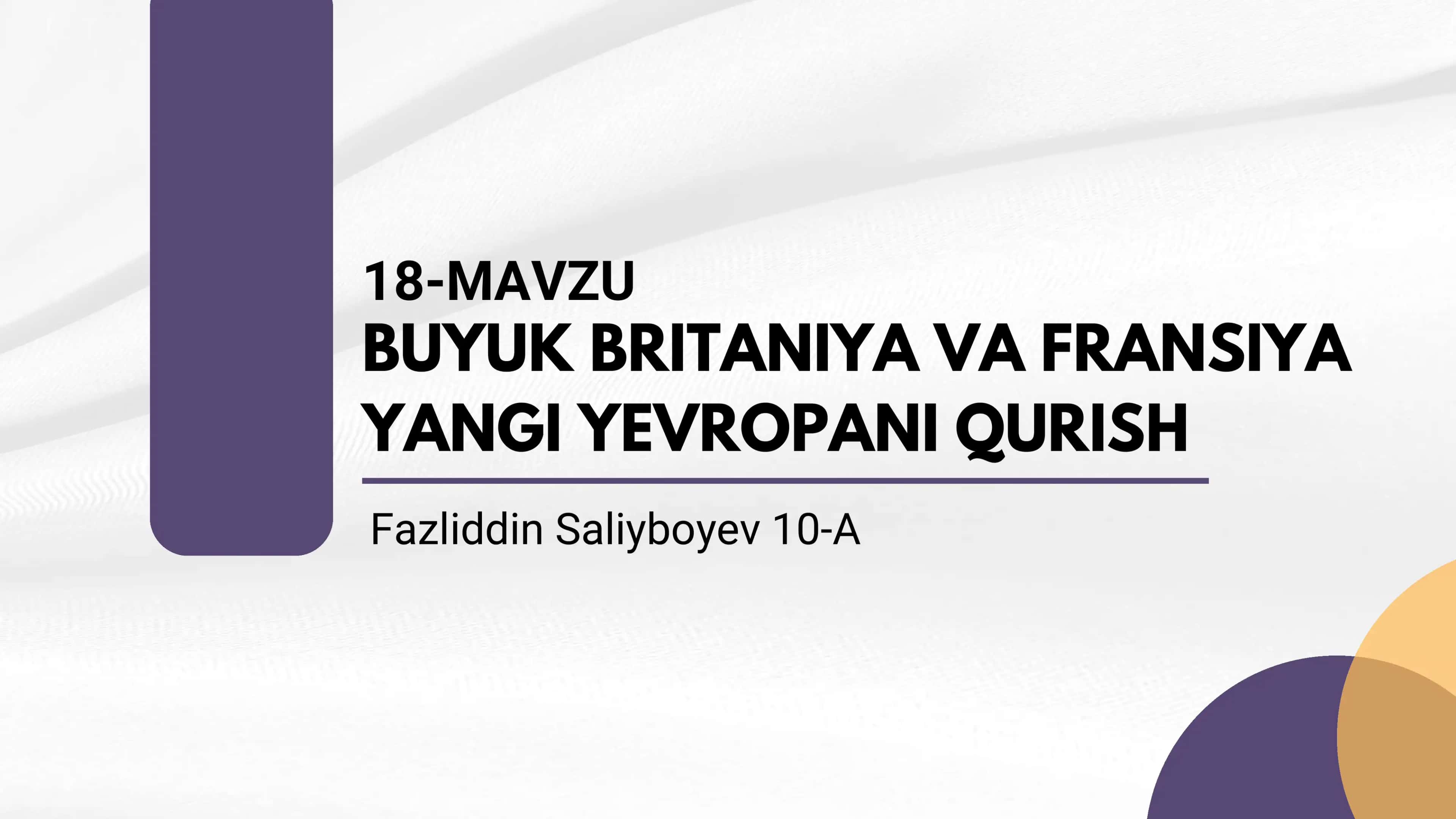 10-sinflar uchun Jaxon tarixidan loyiha ishi