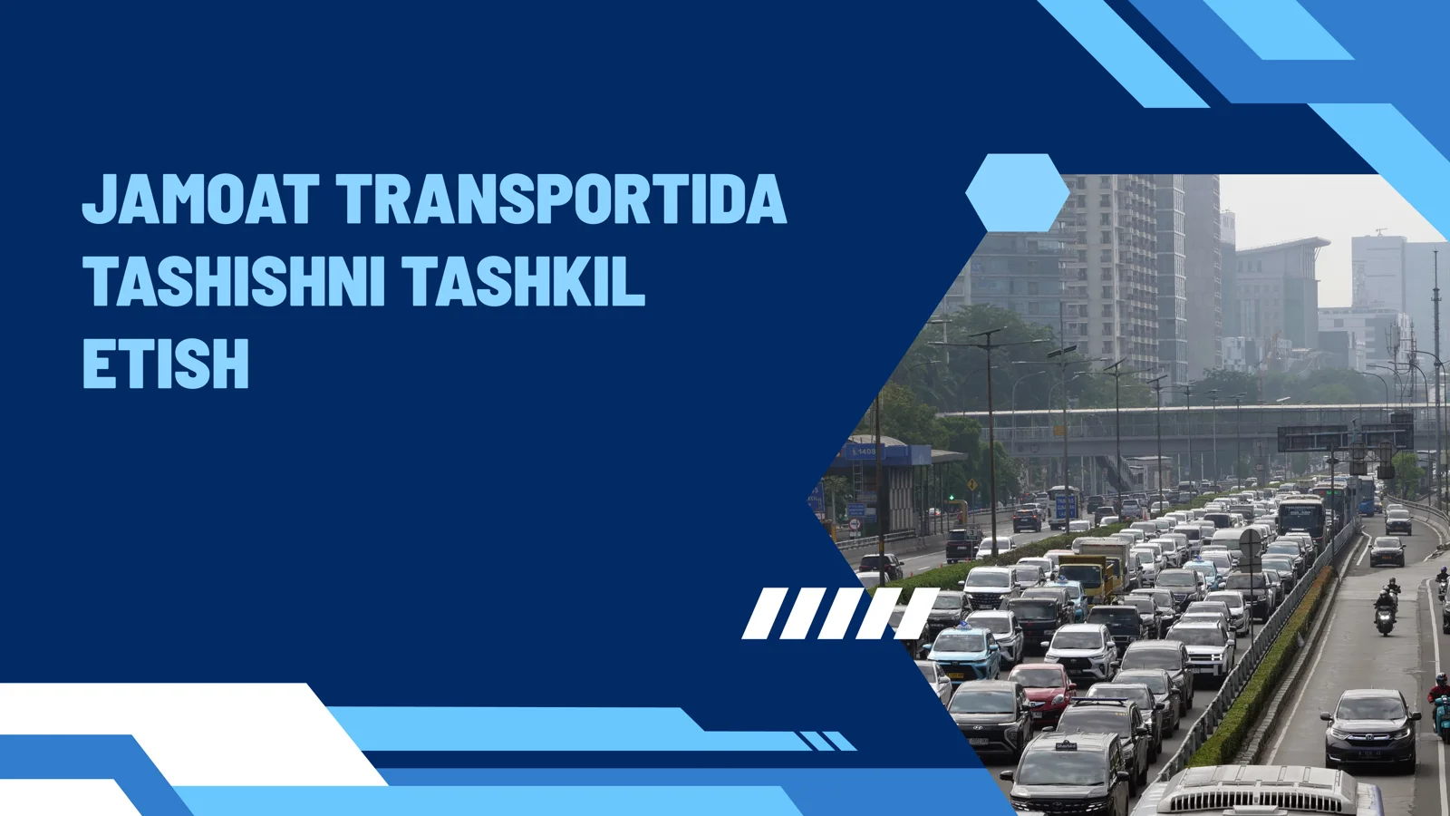 Jamoat transportida tashishni tashkil etish