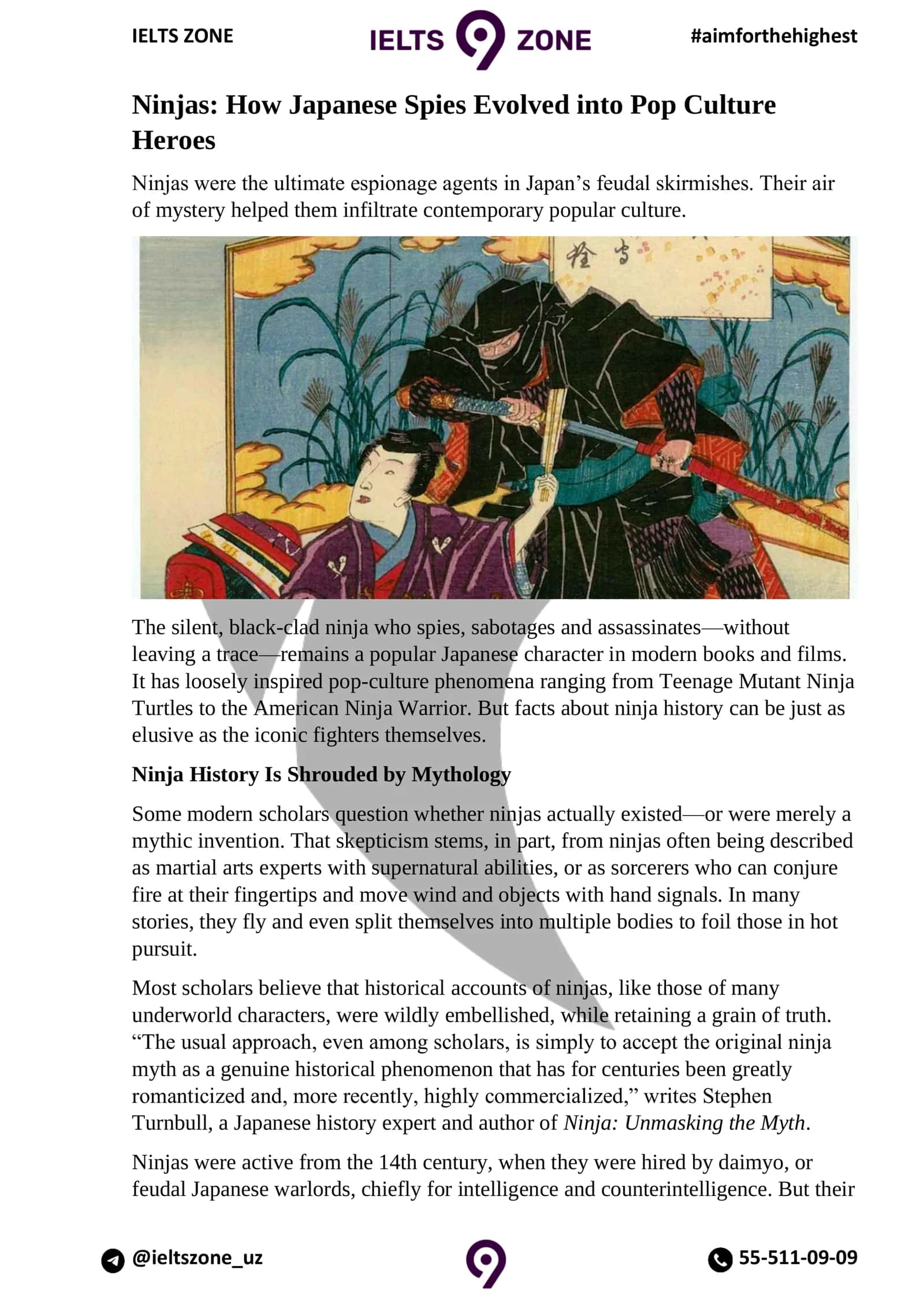 Ninjas: How Japanese Spies Evolved into Pop Culture
