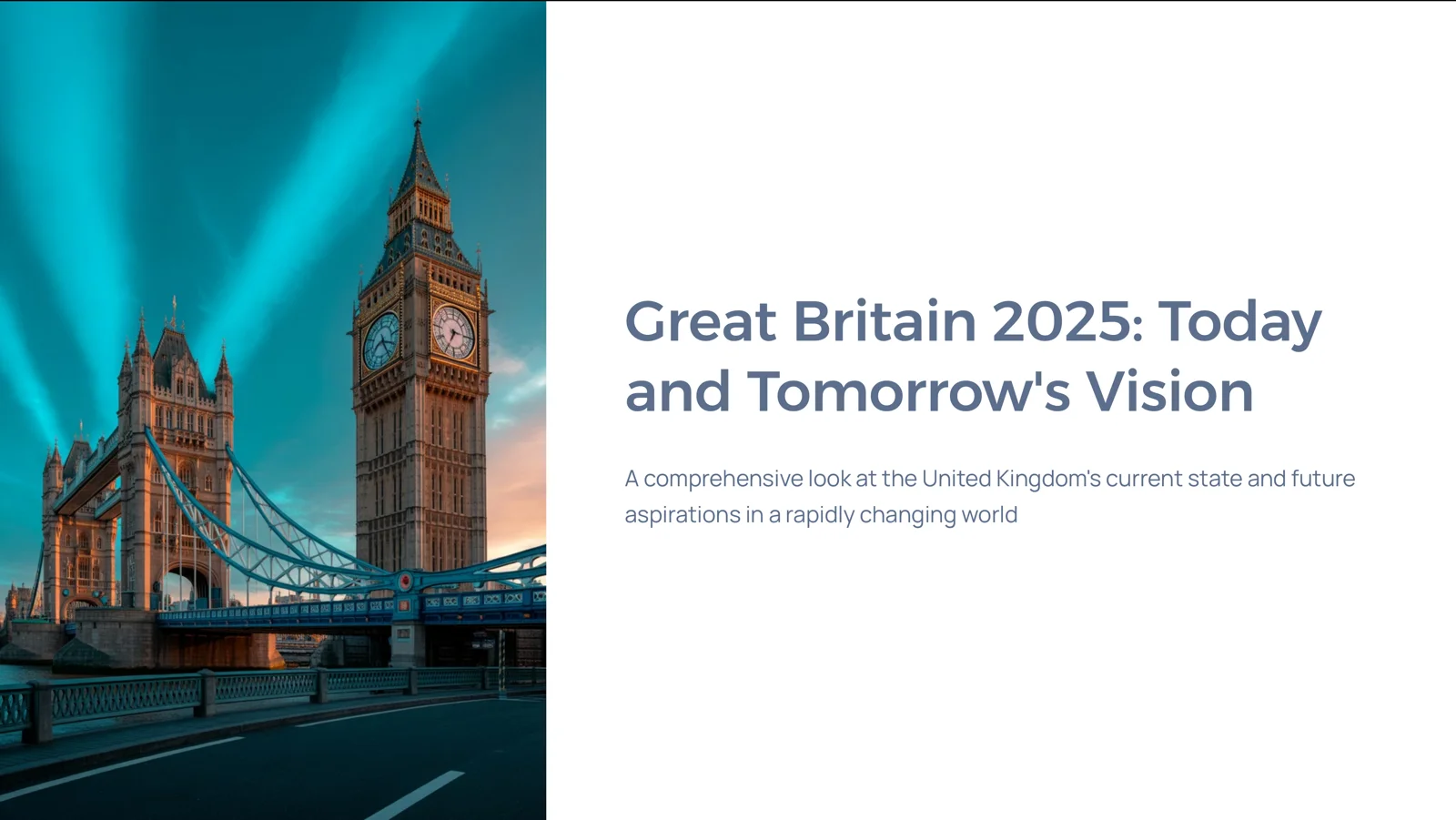 The UK in 2025: Essential Facts