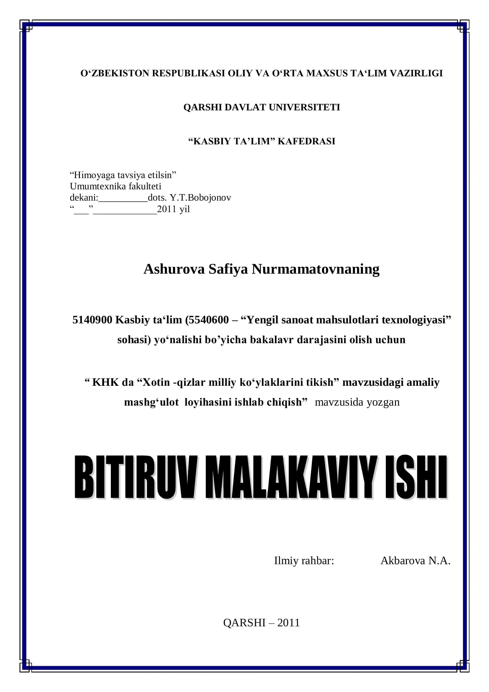Xotin -qizlar milliy ko‘ylaklarini tikish