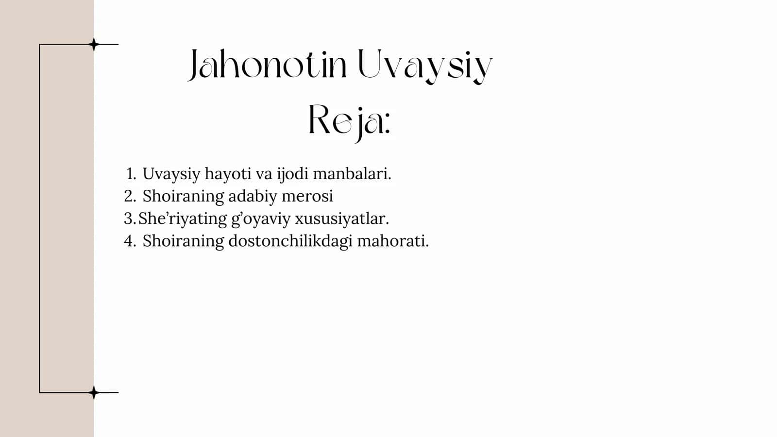 Jahon otin Uvaysiy