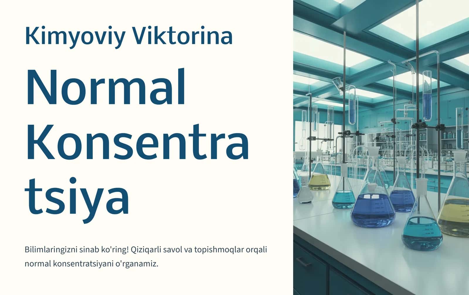 Kimyoviy Viktorina