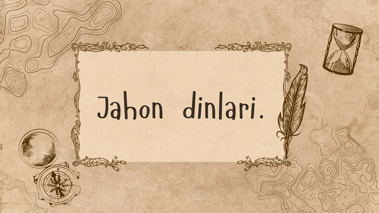 Jahon dinlari.