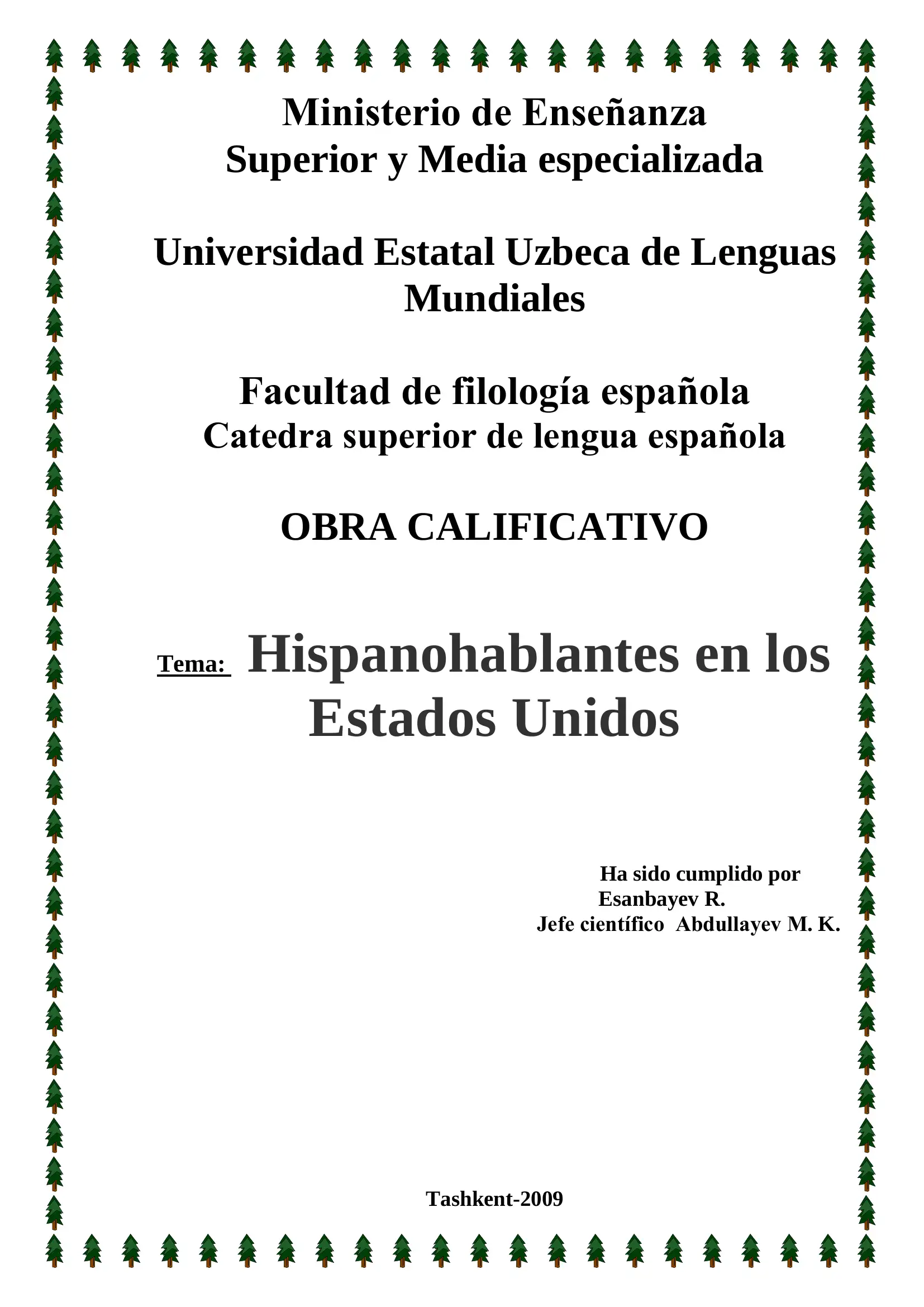 OBRA CALIFICATIVO