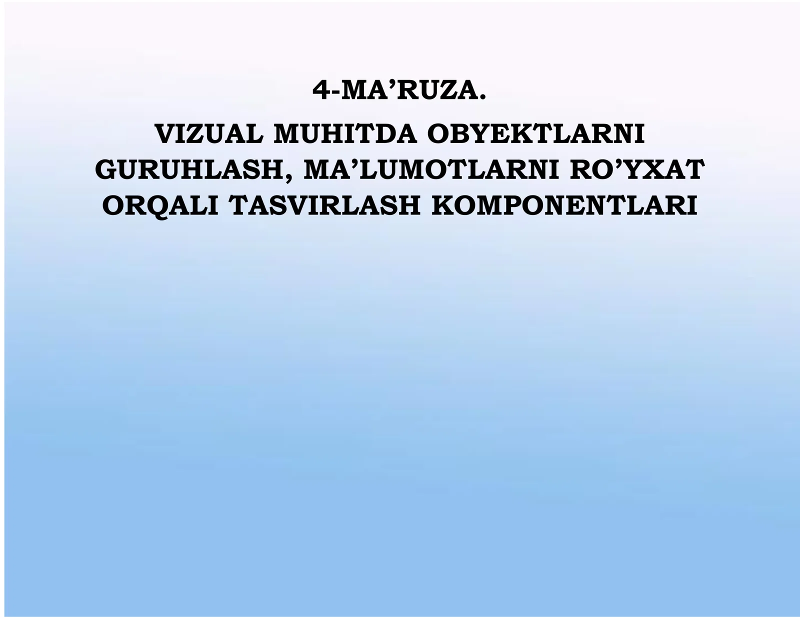 PANEL KOMPONENTASI
