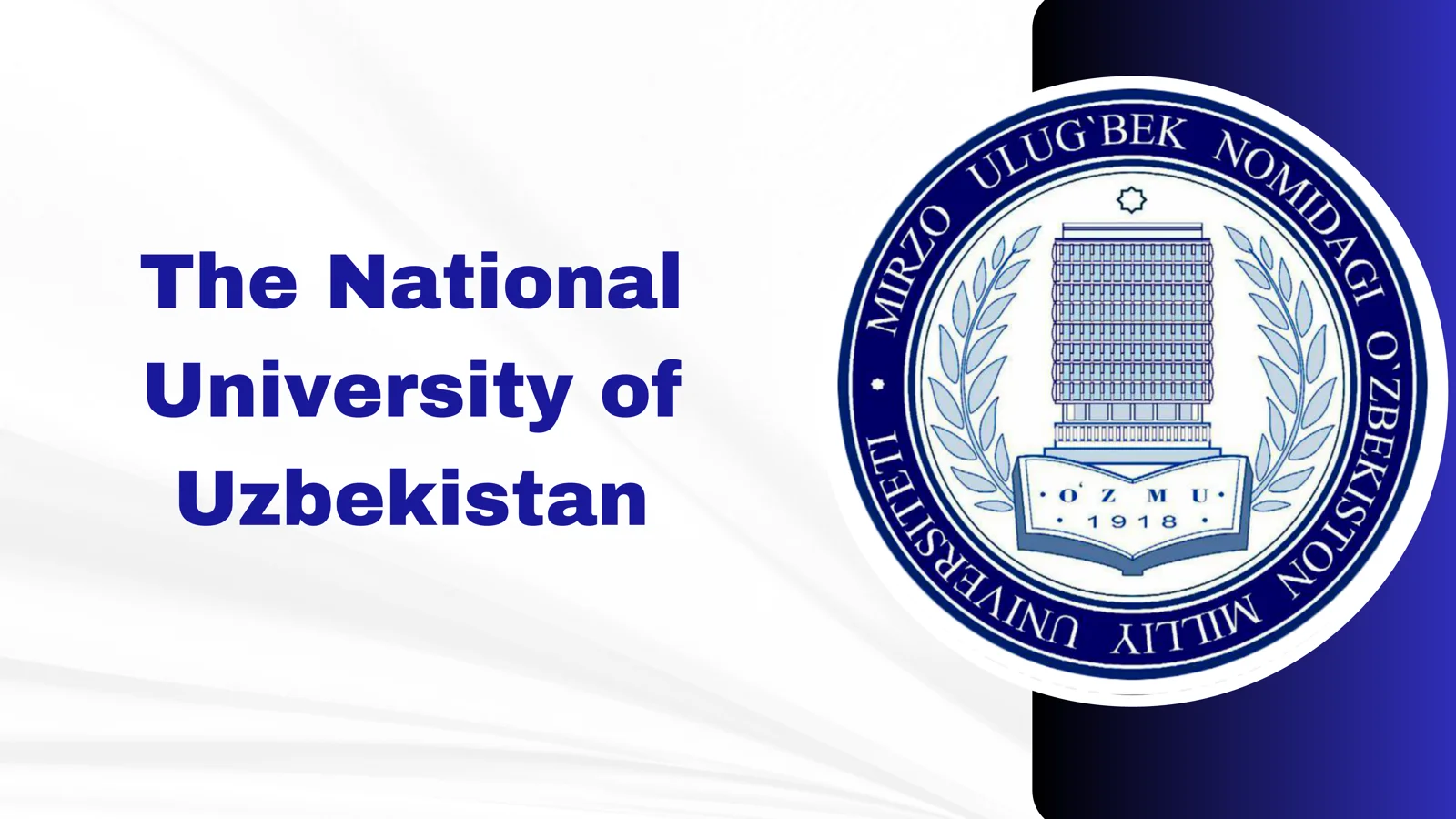 The National University of Uzbekistan