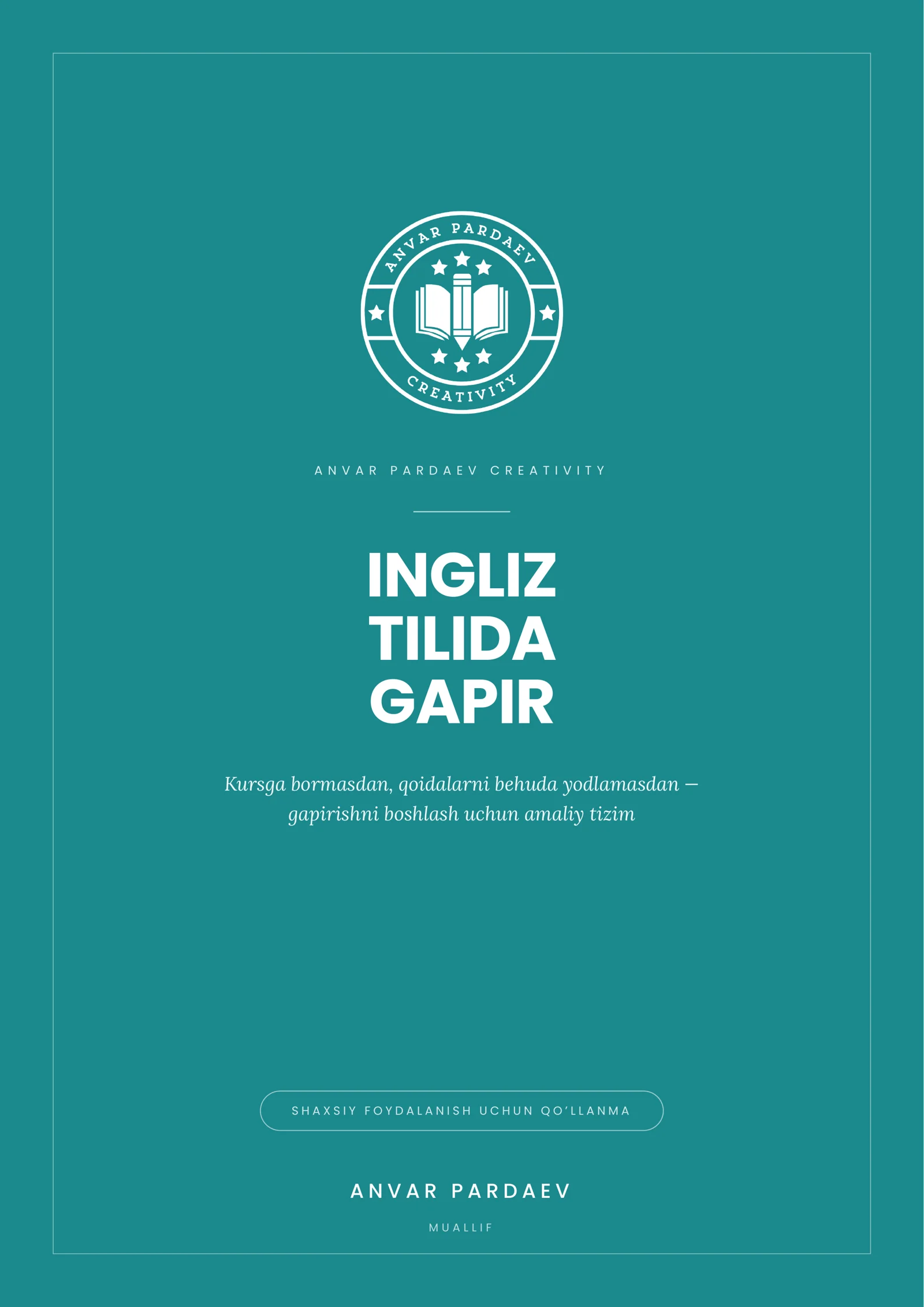 Ingliz tilida gapir — B1 dan B2 gacha amaliy qo'llanma | 106 bet, mashqlar va javoblari bilan