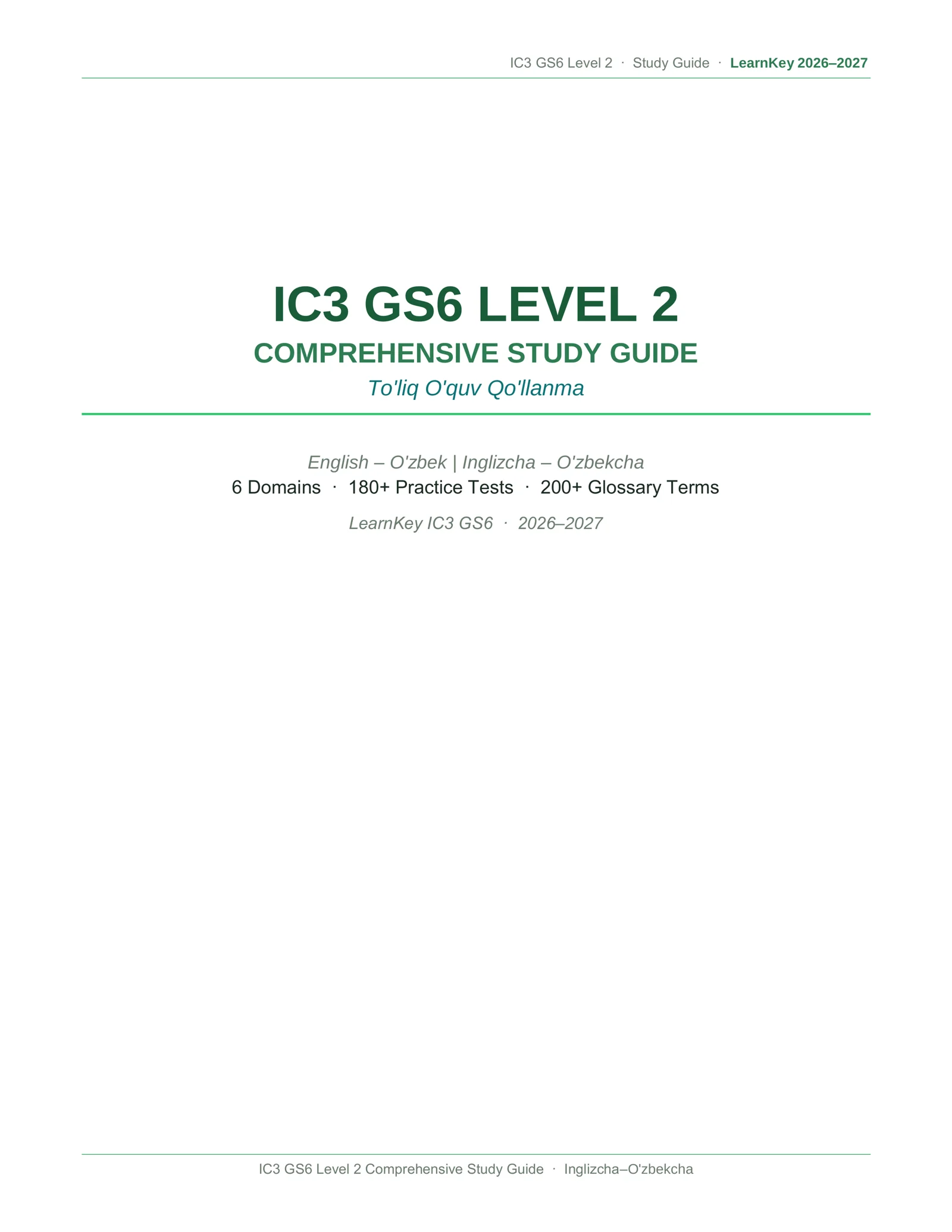 IC3 GS6 Level2 ENG-UZ