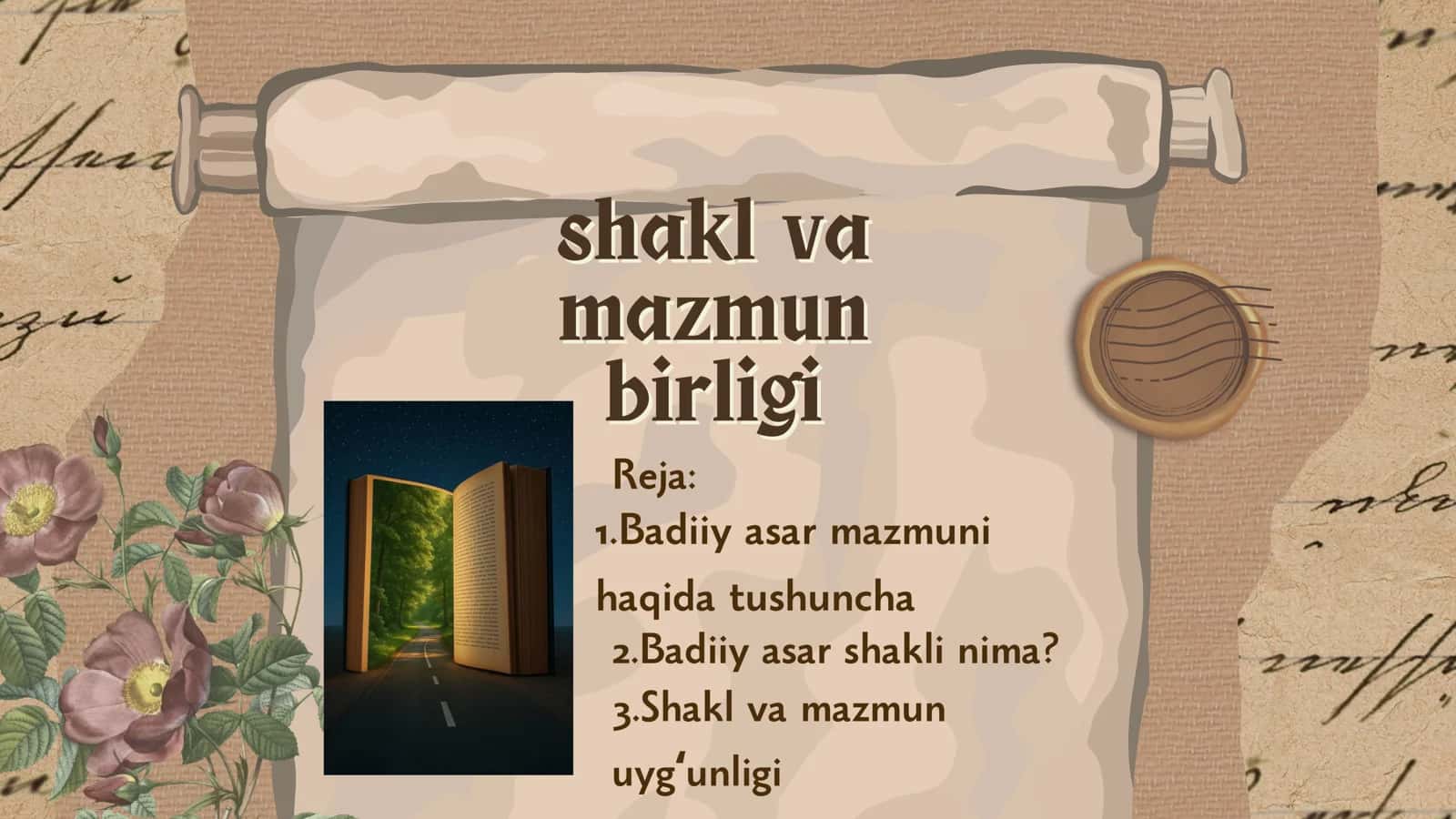 SHAXSNING EVOLUTSION JIHATDAN RIVOJLANISHI