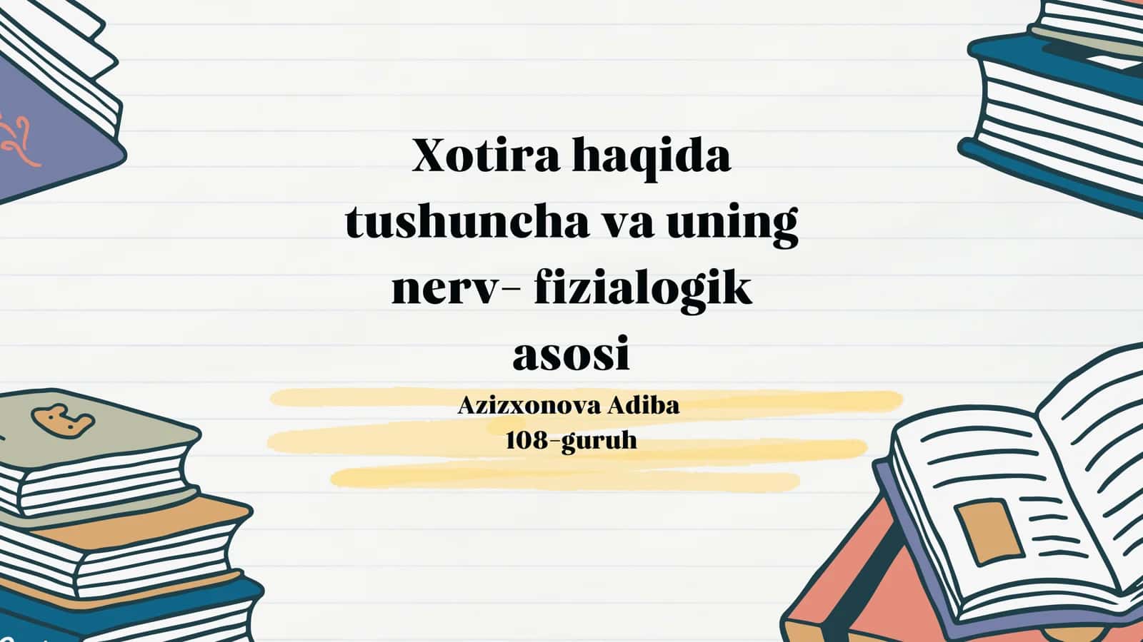 Xotira haqida