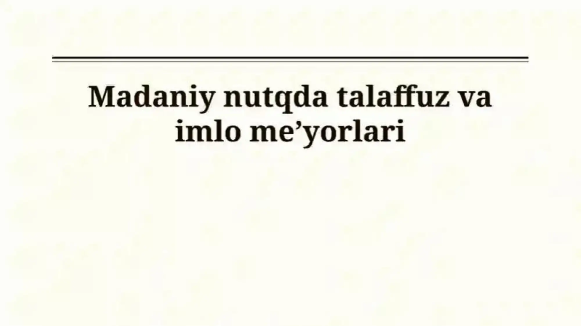nutq madaniyati