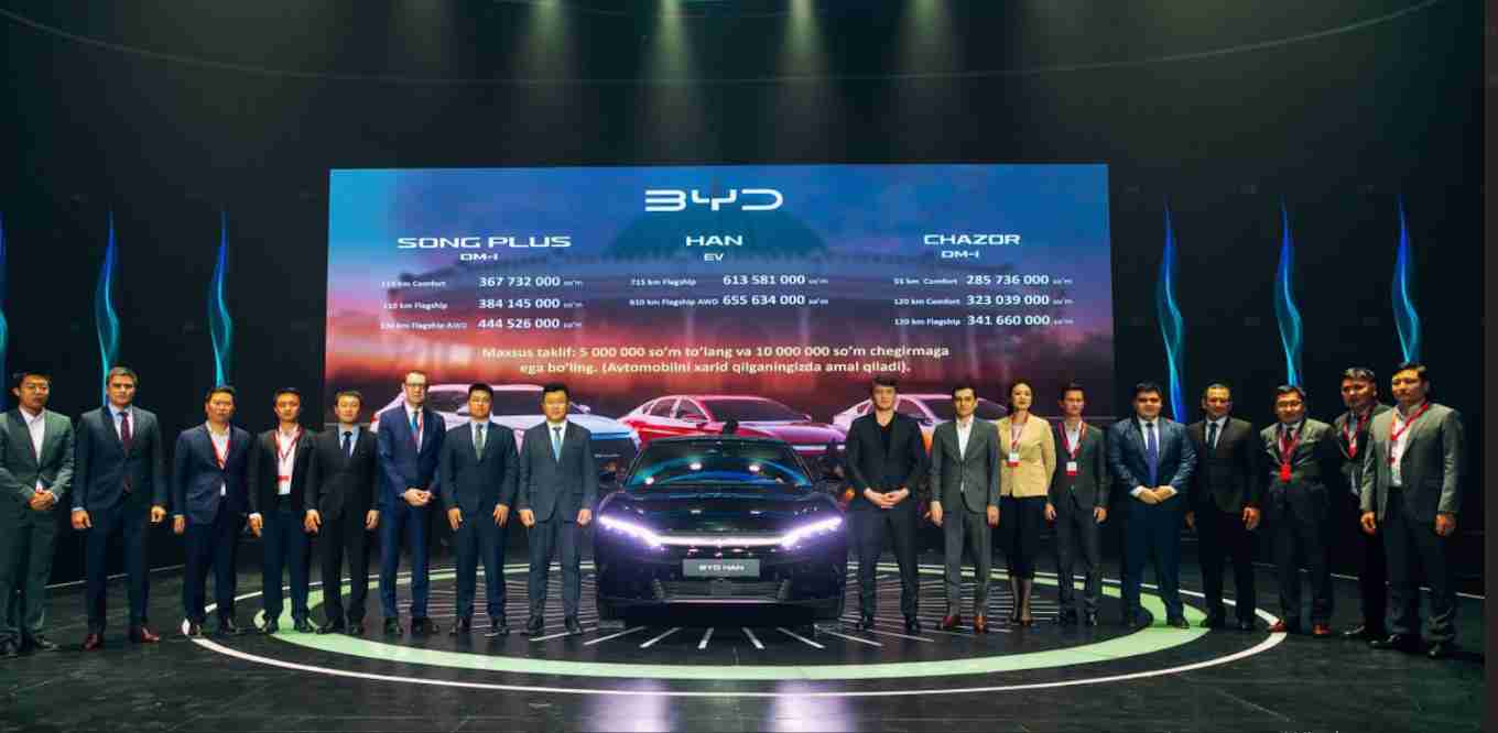Jizzaxdagi BYD zavodi