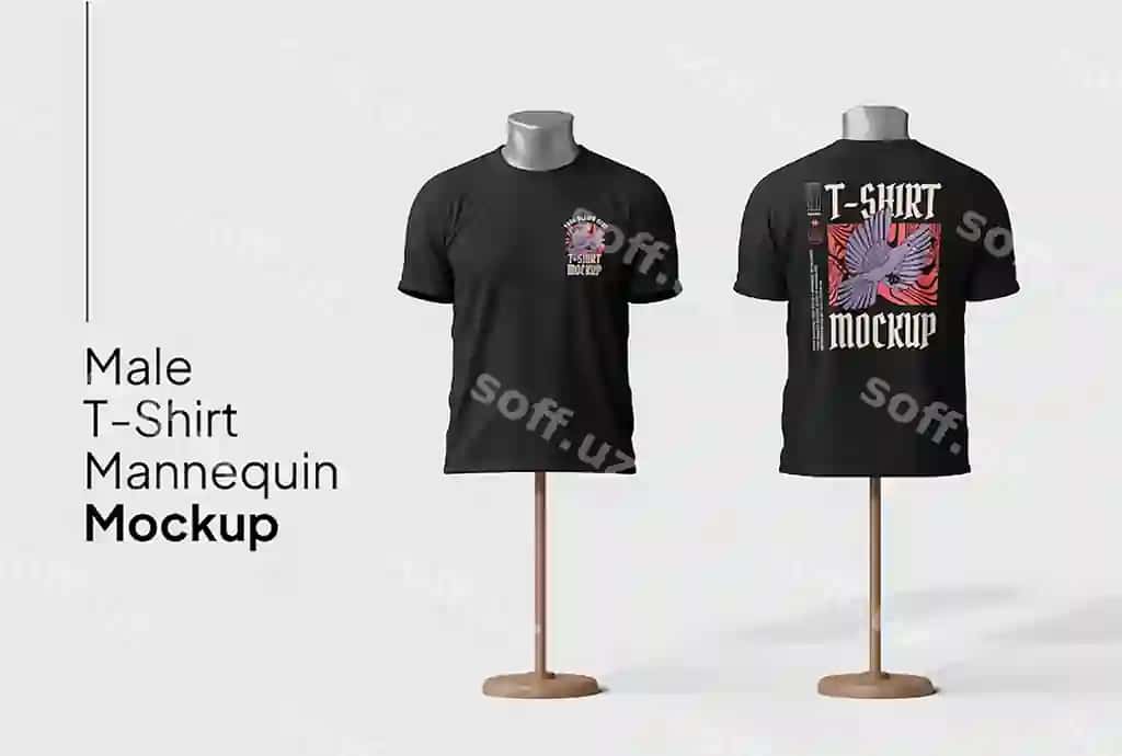 Futbolka modeli | Tshirt mockup
