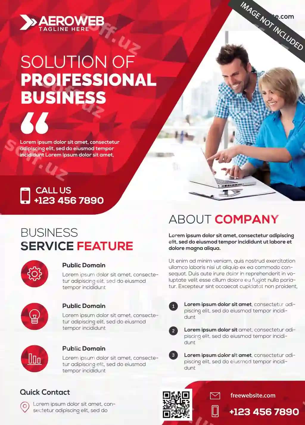 Marketing agentligi flyeri | Marketing agency flyer