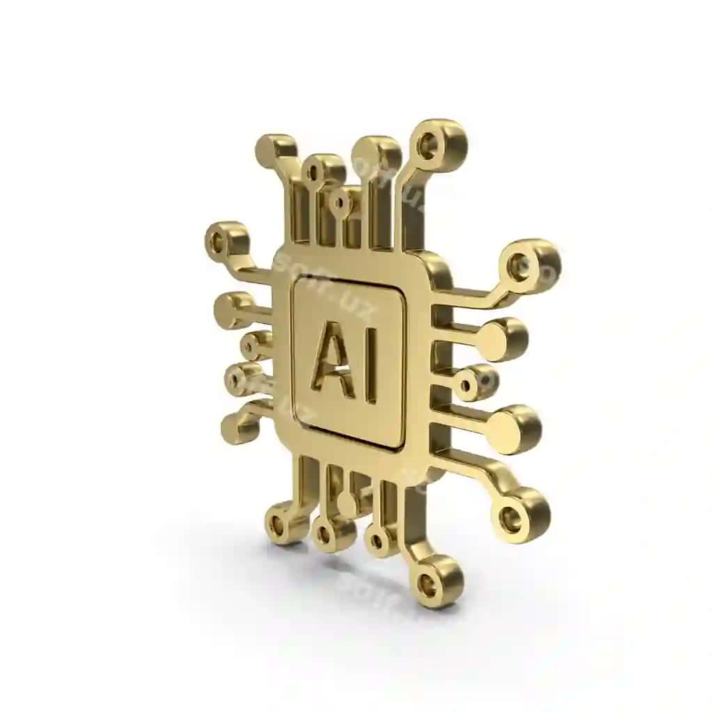 AI texnologiyasi 3D modeli | Ai technology 3d model