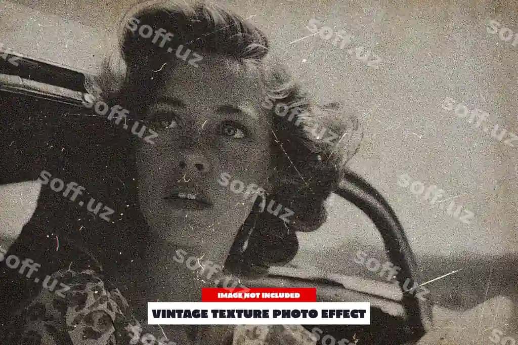 Vintage tekstura fotoeffekt | Vintage texture photo effect