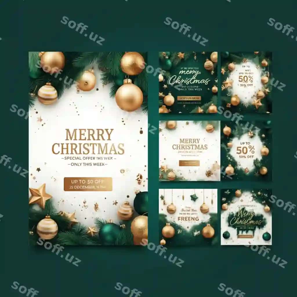 Yul kartochkasi o'ttiz yulduz bilan uni | Christmas card with gold star it