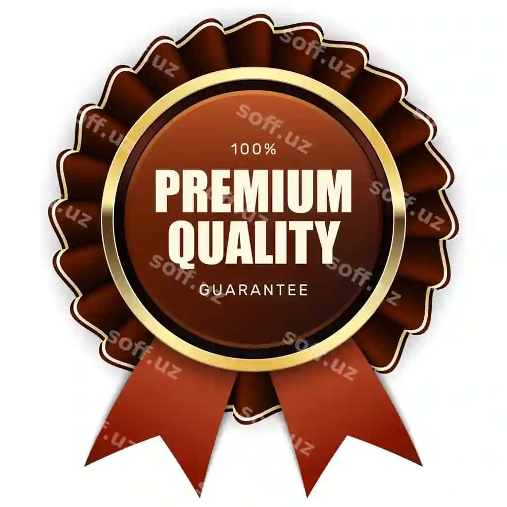 Premium sifat kafolatli bellik lyentasi oltin-jigarrang metallic luks | Premium quality guarantee badge ribbon gold brown metallic luxury