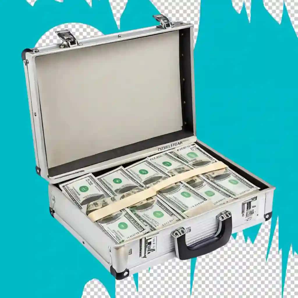 Portfel to'liq pul bilan portfel to'liq pul | Briefcase full money with briefcase full money