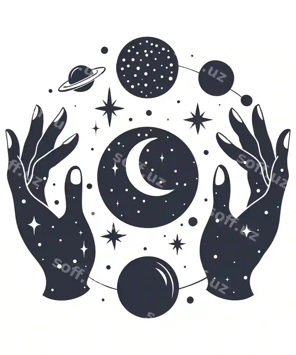 Ayol qo'llari mistik | Female hands mystical
