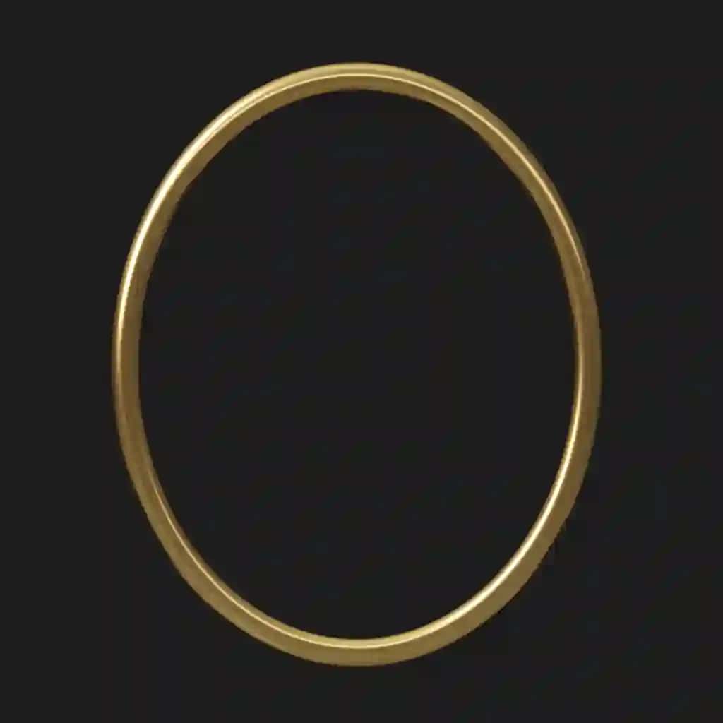 Oltin uzuk ramkasi izolyatsiyasi shablonini | Gold ring frame isolate template