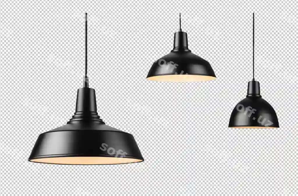Qora asrangan chiroq dramatik atmosfera yaratadi. | Black hanging lamp creates dramatic ambiance