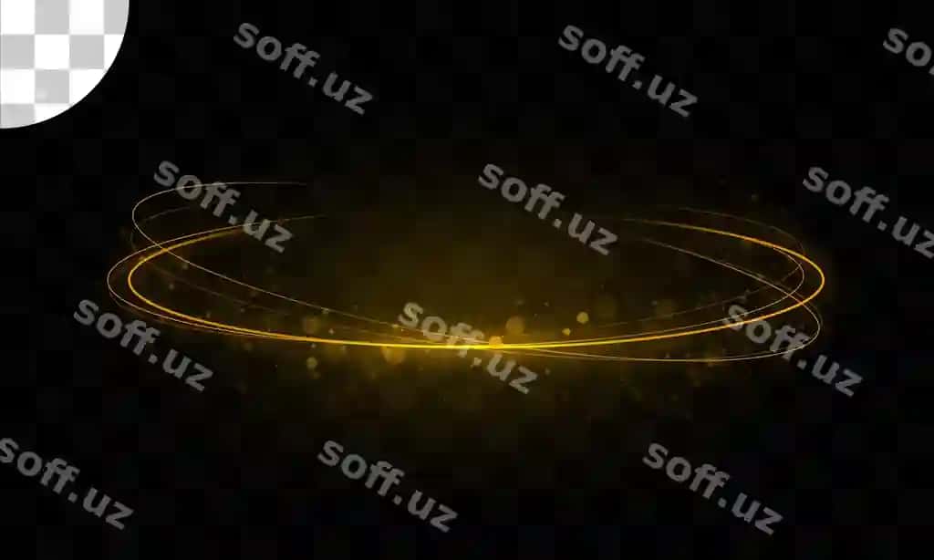 Yorqin effekt shaffof orqa fonda | Light effect transparent background