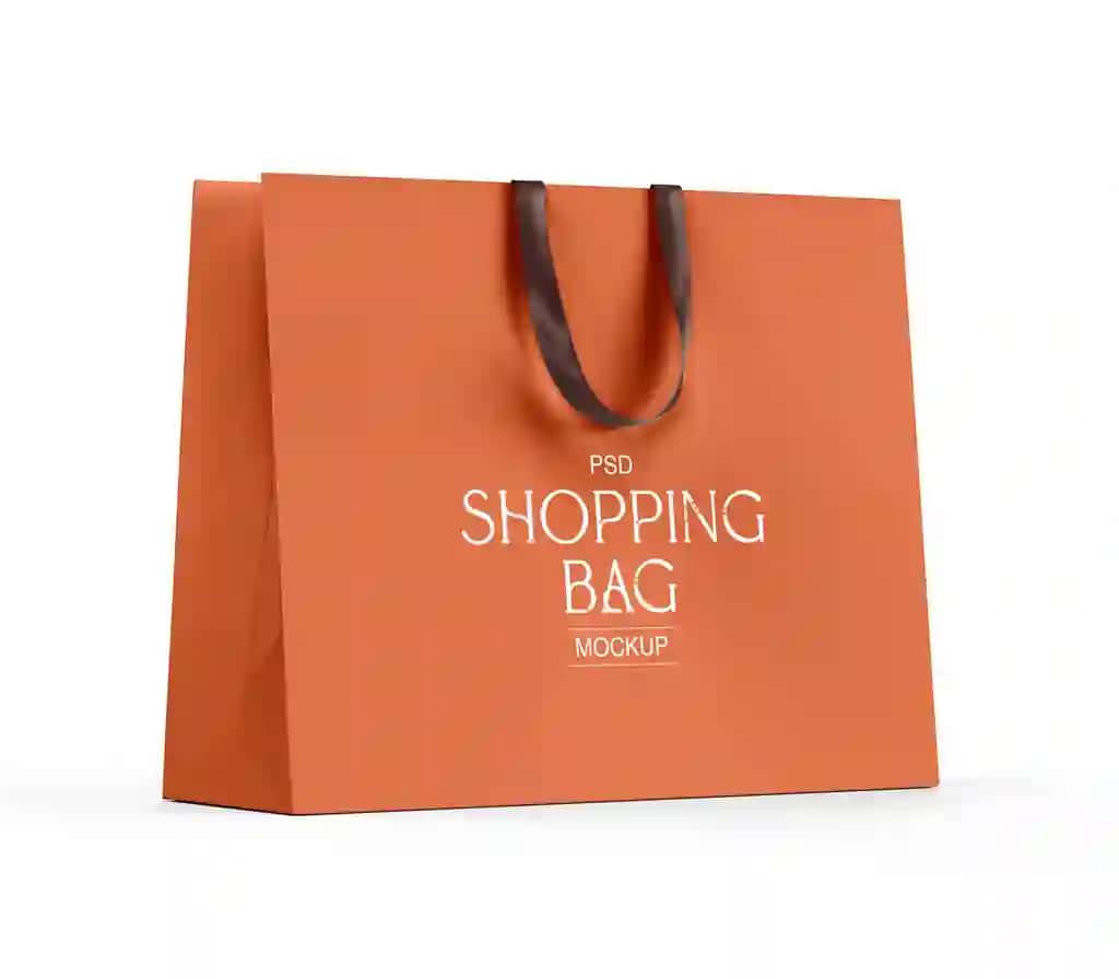 Xarid qilish sumkasi maketi | Shopping bag mockup