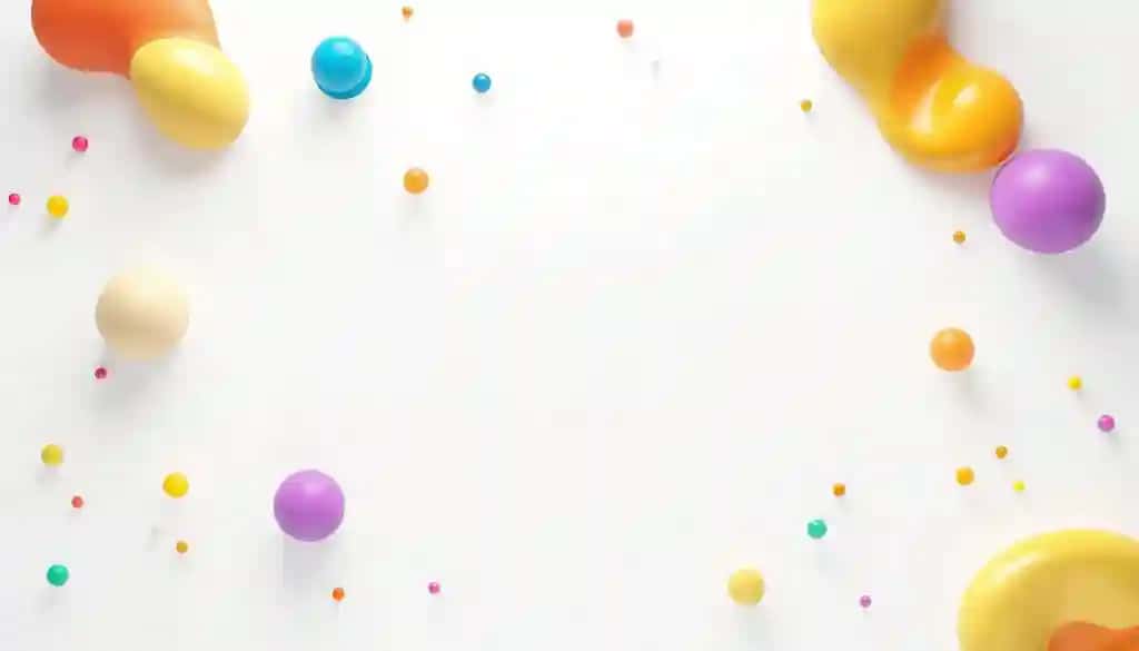 Mavhum fon rangli to'lqinlar 3D doiralar oq fon | Abstract background colorful waves 3d circles white background