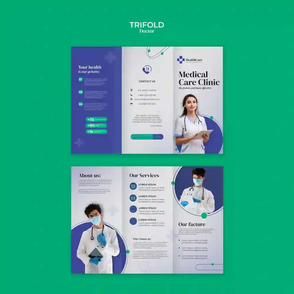 Shifokor kasbi shablon | Doctor profession template