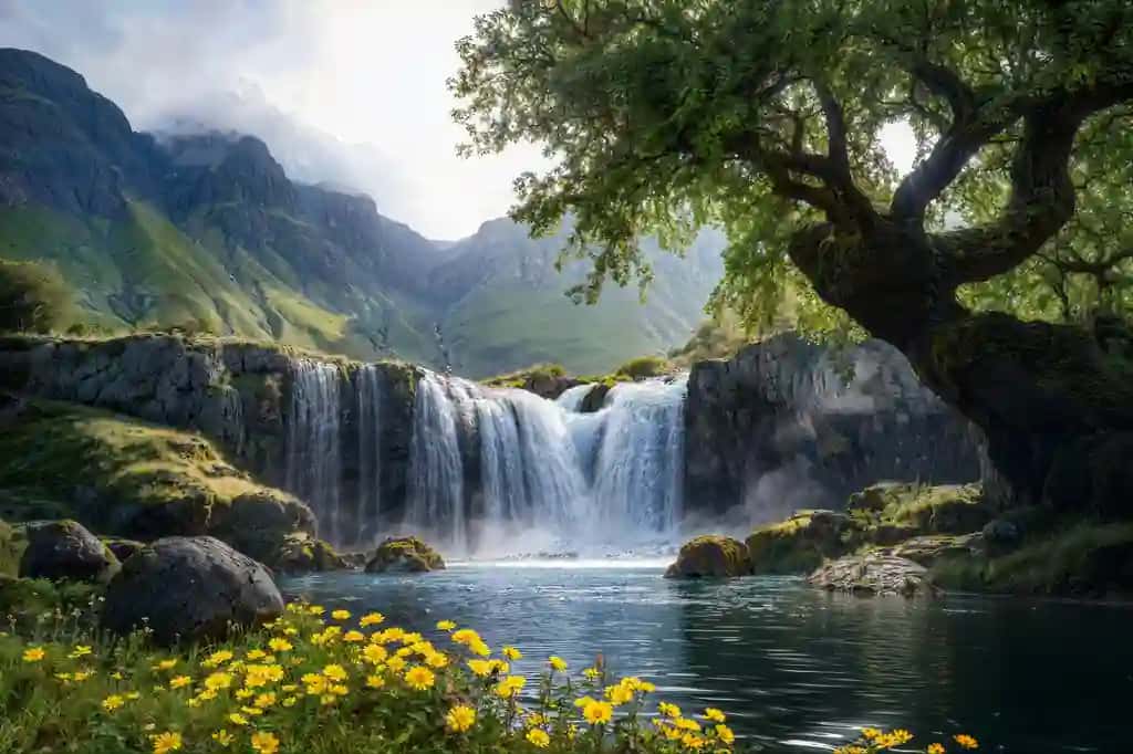 Sharshara tog'lari | Waterfall mountains