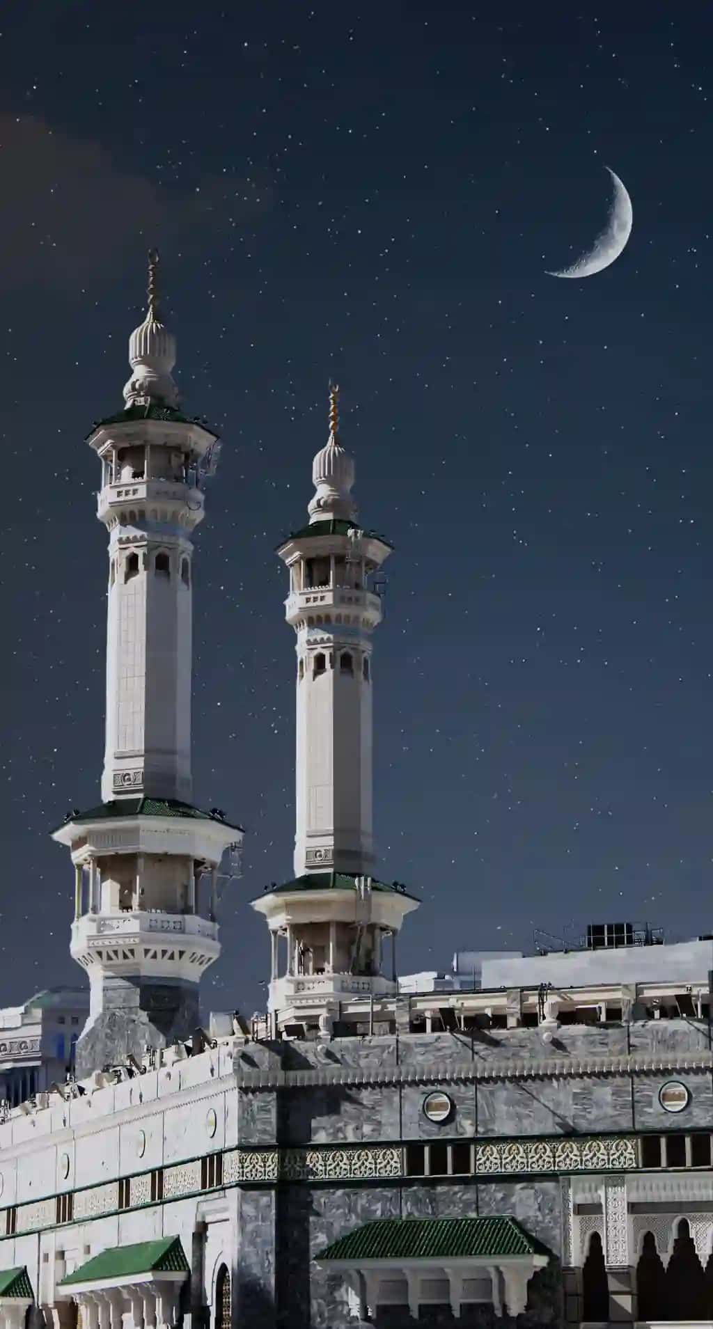 Minoralar Makka Ka'basi | Minarets meccan kaaba