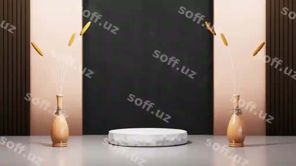 3d rendering bo'sh mahsulot foni moda krem kossmetika dekoratsiyalari ko'rsatuvchi zamonaviy podium fon hashamatli mahsulot | 3d rendering blank product background displaying fashion cream cosmetics decorations modern podium background luxury product