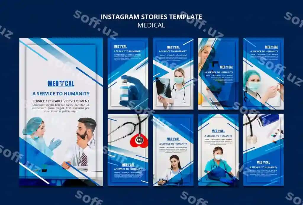 Instagram hikoyalari to'plami koronavirusga qarshi emlash | Instagram stories collection coronavirus vaccination