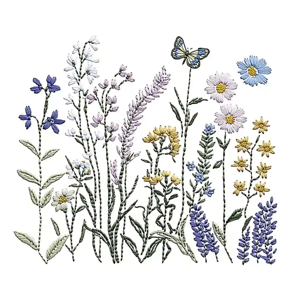 Usti kapalak bilan bir dasta gullarni yoping | Close up bunch flowers with butterfly top