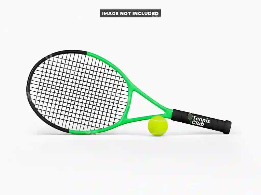 Tennis raketka modeli | Tennis racquet mockup