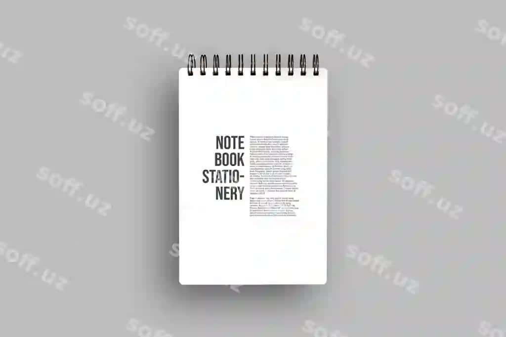 Daftar namunasi | Notebook mockup