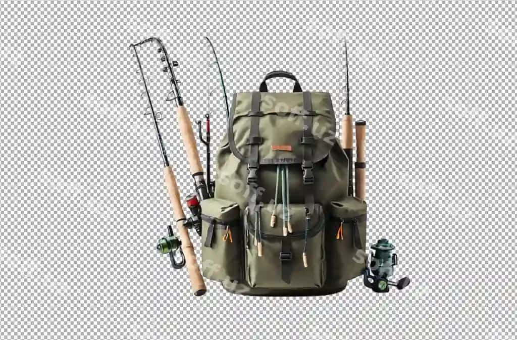 Balıq tutish ryukzagi balıq tutish suti jihozlari bilan | Fishing backpack with fishing rod gear