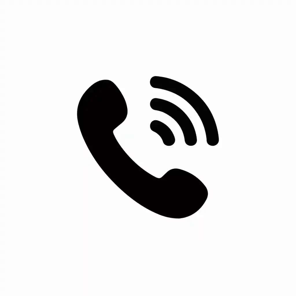 Telefon jiringlayapti belgisi | Ringing phone icon