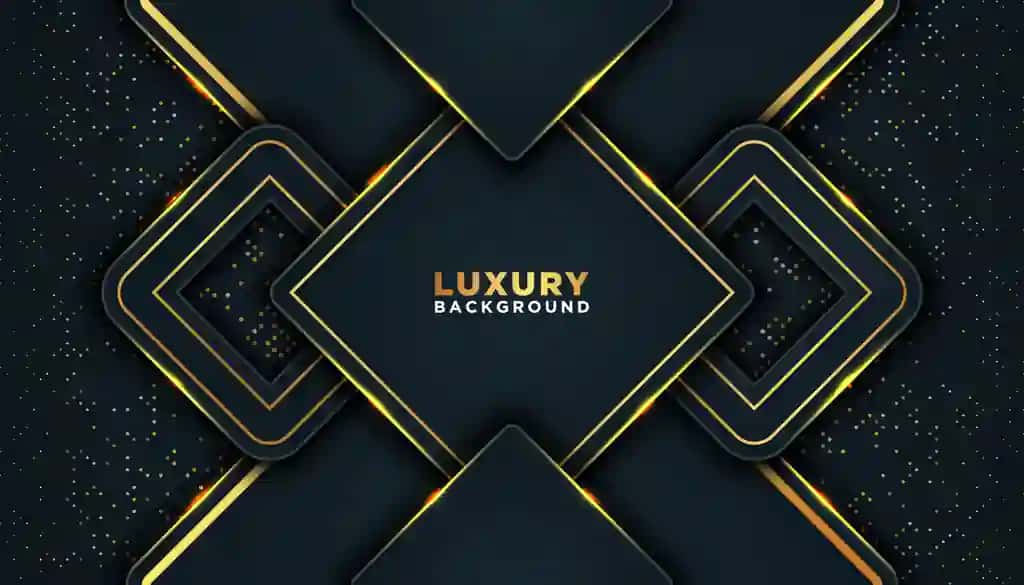 Qorong'u mavhum fon, bir-birining ustiga chiqadigan qatlamlar bilan hashamatli dizayn konsepsiyasi | Dark abstract background with overlap layers luxury design concept