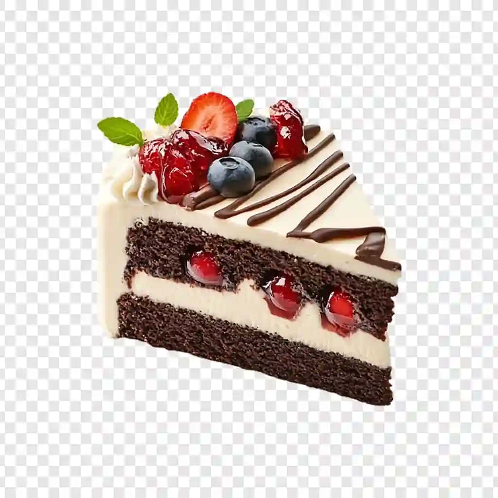 Malinali karapuzli shokoladli kek uni | Chocolate cake with raspberries blackberries it