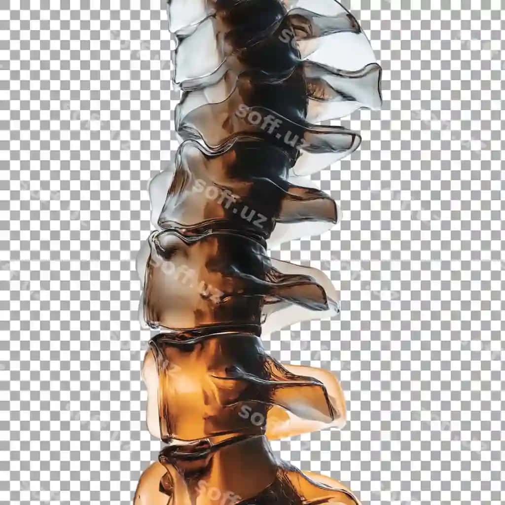 PNG orqaq og'rig'i shaffof fonda | Png back pain against transparent background
