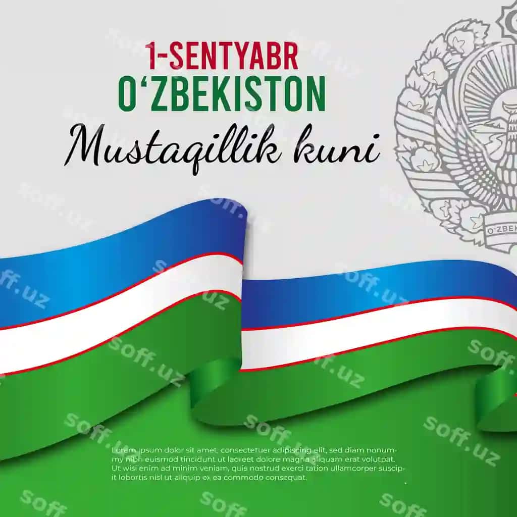Mustaqillik kuni dizayn konsepti | Independence day design consept