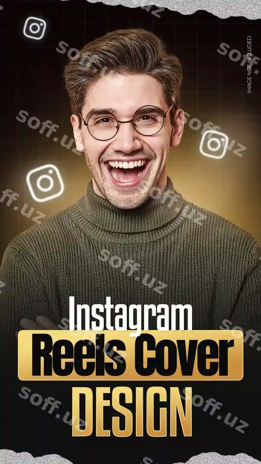 Instagram g'altaklarining muqova dizayni | Instagram reels cover design
