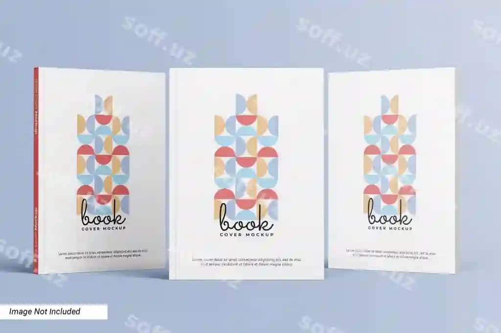Kitob qo'pi namunasi | Book cover mockup