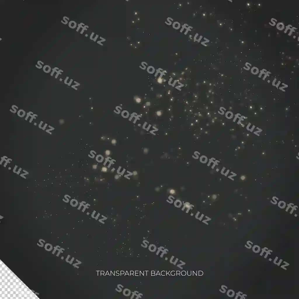 Oltin yaltiroq chang shaffof qoplamasi 2 | Golden glitter dust transparent overlay 2