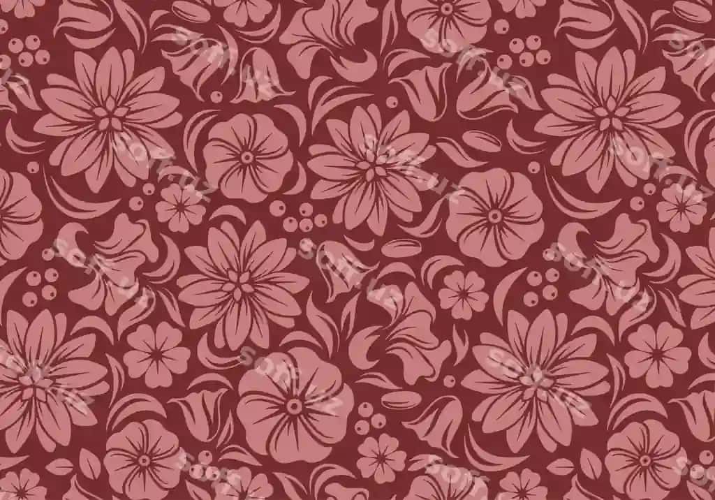 Burgundiya gulli vintage gul naqshli hashamatli fon | Burgundy floral vintage floral pattern luxury background