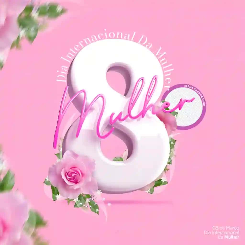 8-mart xalqaro xotin-qizlar kuni 3d raqami 8 ayol | March 8 international womens day 3d number 8 woman